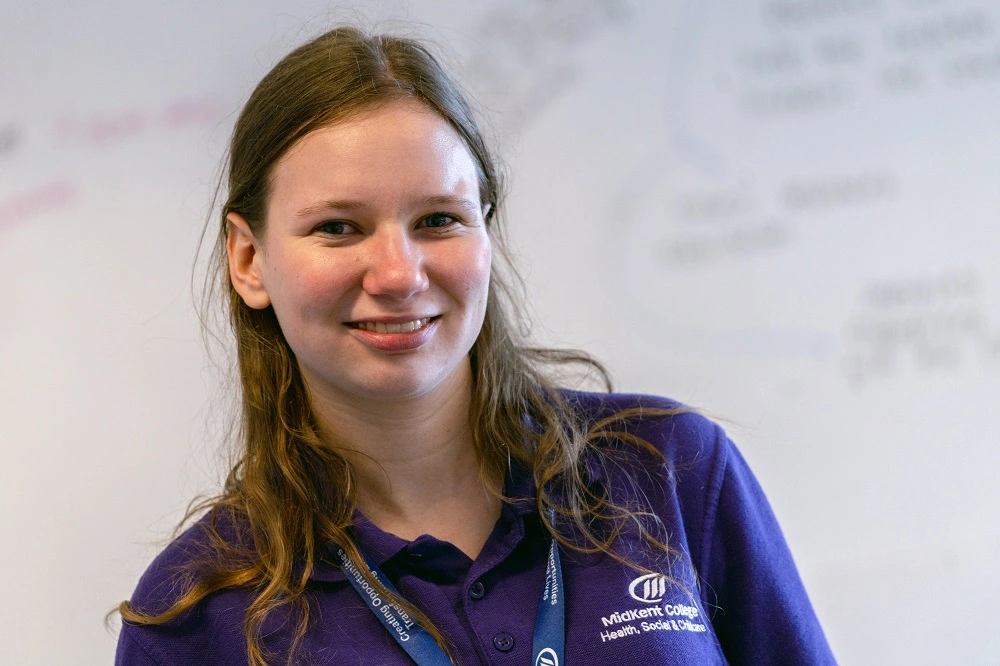 Childcare student